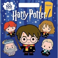 HARRY POTTER - COLORIR COM ALÇA E 100 ADESIVOS