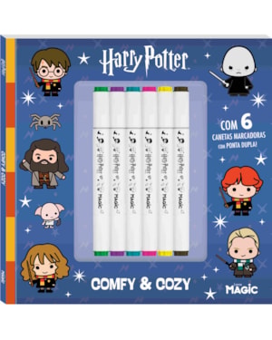 HARRY POTTER - COMFY AND COZY - PARA COLORIR