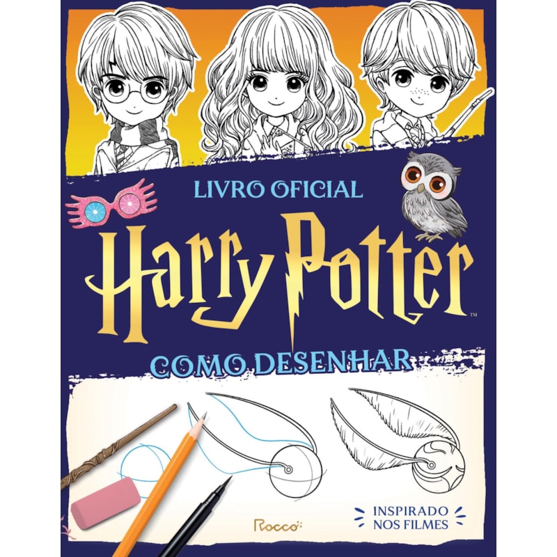 HARRY POTTER: COMO DESENHAR: LIVRO OFICIAL