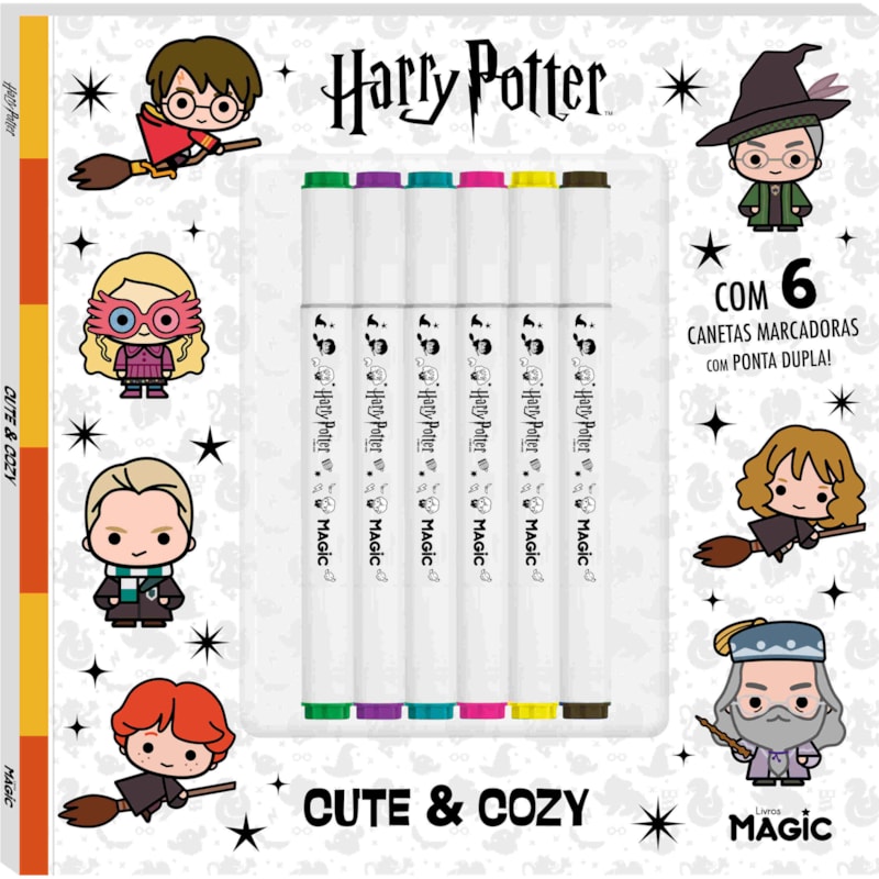 HARRY POTTER - CUTE AND COZY - PARA COLORIR