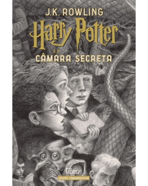 HARRY POTTER E A CÂMARA SECRETA (CAPA DURA) - EDIÇÃO COMEMORATIVA DOS 20 ANOS DA COLEÇÃO HARRY POTTER