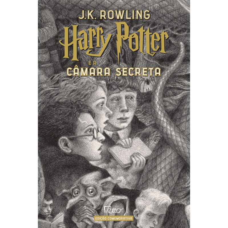 HARRY POTTER E A CÂMARA SECRETA (CAPA DURA) - EDIÇÃO COMEMORATIVA DOS 20 ANOS DA COLEÇÃO HARRY POTTER