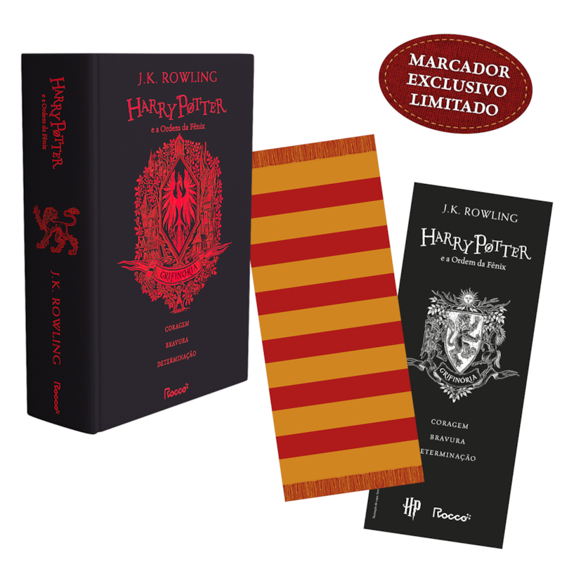 HARRY POTTER E A ORDEM DA FÊNIX: HP CASAS DE HOGWARTS: GRIFINÓRIA