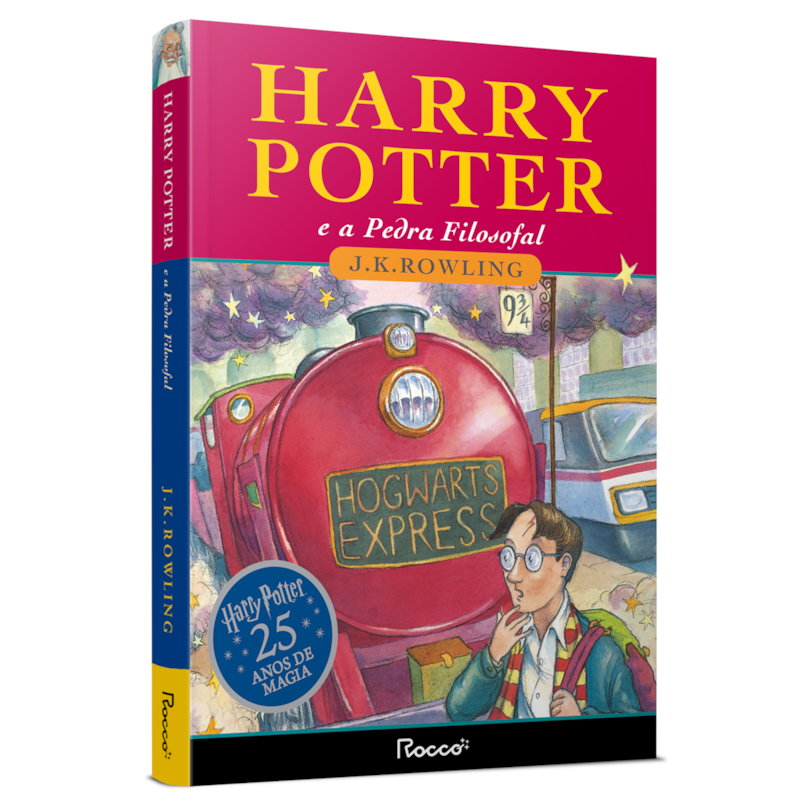 HARRY POTTER E A PEDRA FILOSOFAL - EDIÇÃO COMEMORATIVA DE 25 ANOS