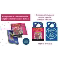 HARRY POTTER E A PEDRA FILOSOFIA (EDIÇÃO...SACOLA)