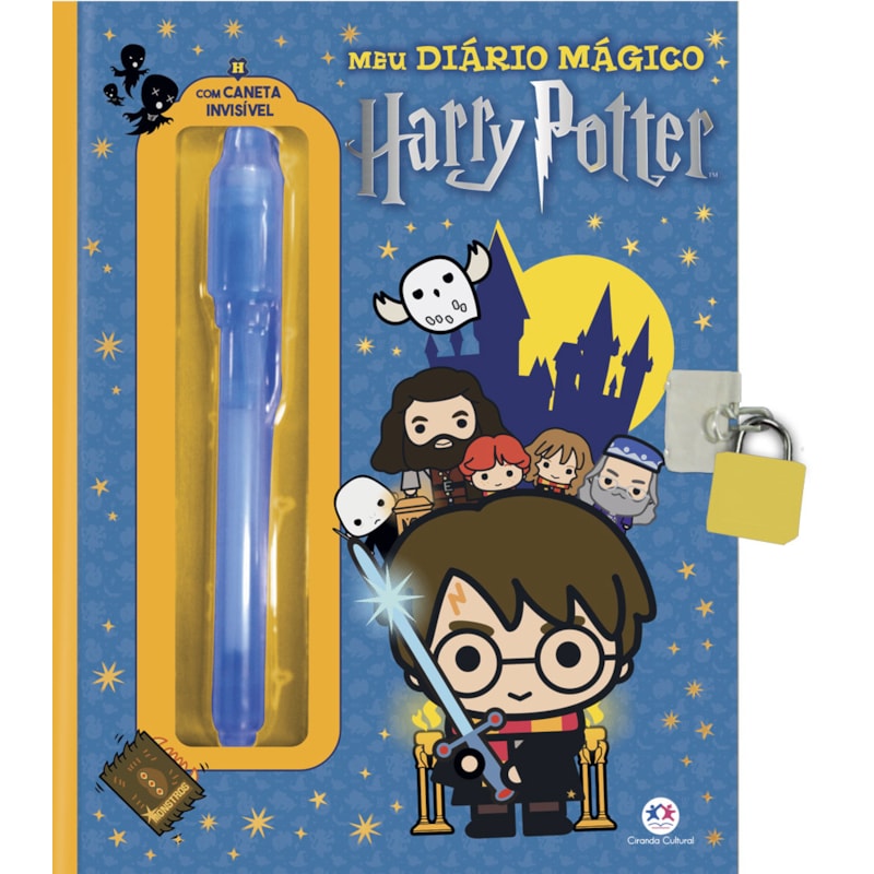 Harry Potter - Meu livro diário mágico: Com caneta especial