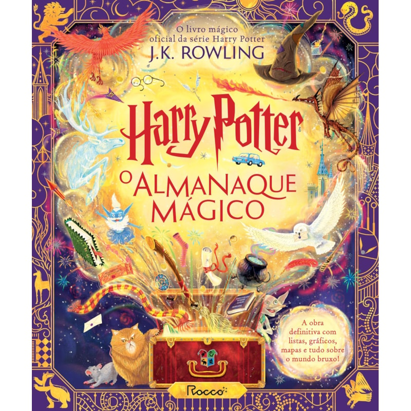 HARRY POTTER: O ALMANAQUE MÁGICO: O LIVRO MÁGICO OFICIAL DA SÉRIE HARRY POTTER