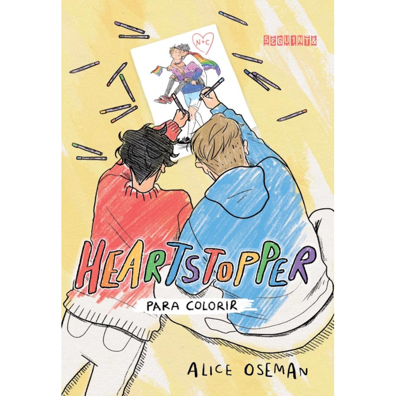 HEARTSTOPPER PARA COLORIR