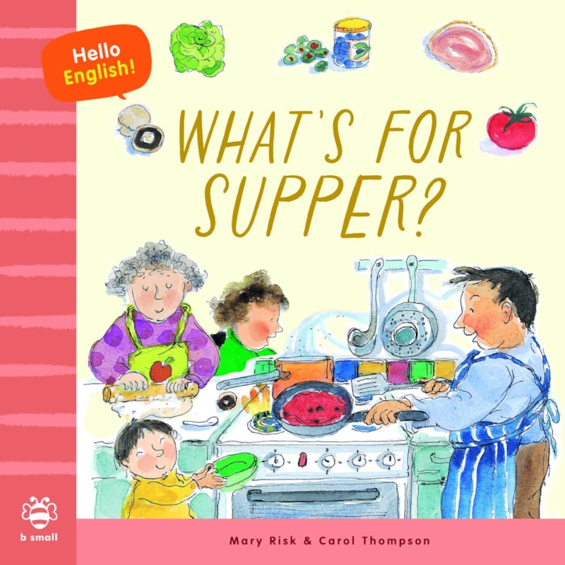 HELLO ENGLISH - WHATS FOR SUPPER?: COM QR CODE
