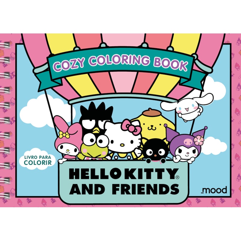 HELLO KITTY AND FRIENDS - COZY COLORING BOOK