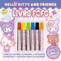 HELLO KITTY AND FRIENDS - CUTE & COMFY KIDS - LIVRO FOFO