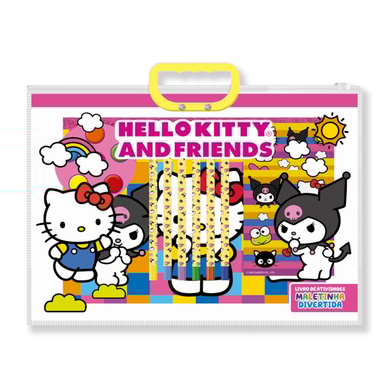 HELLO KITTY AND FRIENDS MALETA DIVERTIDA