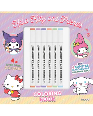 HELLO KITTY - COLORING BOOK - LIVRO DE COLORIR