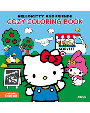 HELLO KITTY - COZY COLORING BOOK