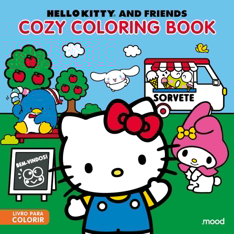 HELLO KITTY - COZY COLORING BOOK