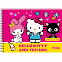 HELLO KITTY - LIVRO DE COLORIR