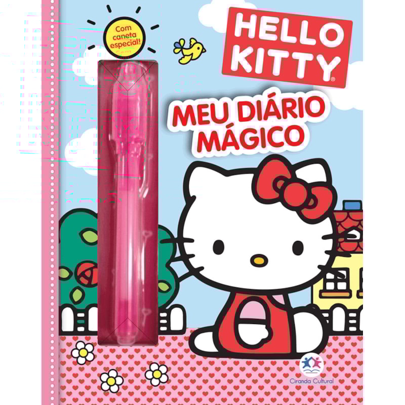 HELLO KITTY - MEU LIVRO DIÁRIO MÁGICO