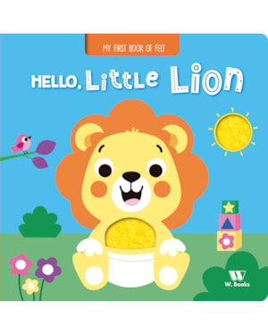 Hello, little lion - Felt Book