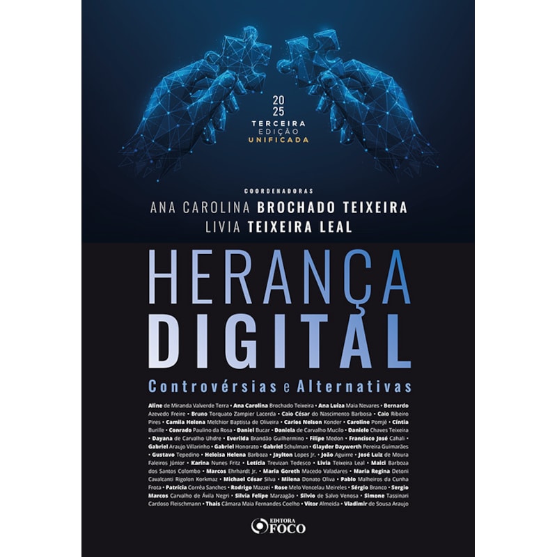 HERANÇA DIGITAL : CONTROVÉRSIAS E ALTERNATIVAS - EDIÇÃO CONSOLIDADA - 3ª ED - 2025