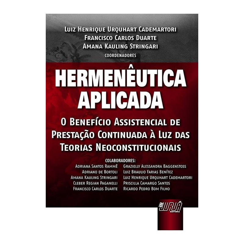 HERMENÊUTICA APLICADA - O BENEFÍCIO ASSISTENCIAL DE PRESTAÇÃO CONTINUADA À LUZ DAS TEORIAS NEOCONSTITUCIONAIS