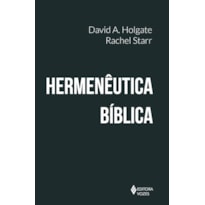 HERMENÊUTICA BÍBLICA