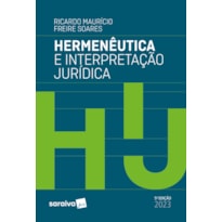 HERMENÊUTICA E INTERPRETAÇÃO JURÍDICA - 5ª EDIÇÃO 2023