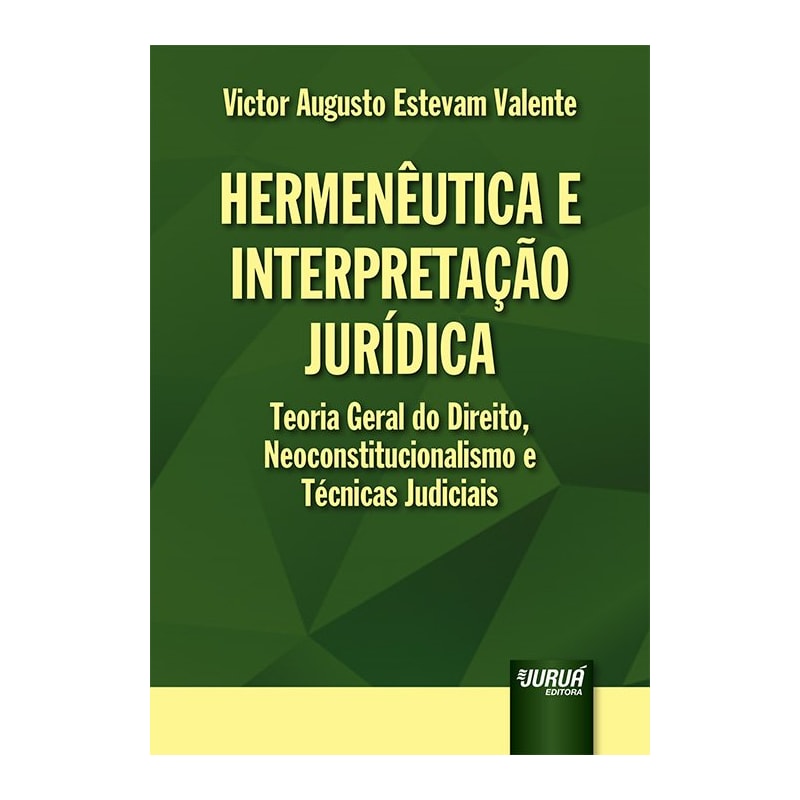 HERMENÊUTICA E INTERPRETAÇÃO JURÍDICA - TEORIA GERAL DO DIREITO, NEOCONSTITUCIONALISMO E TÉCNICAS JUDICIAIS
