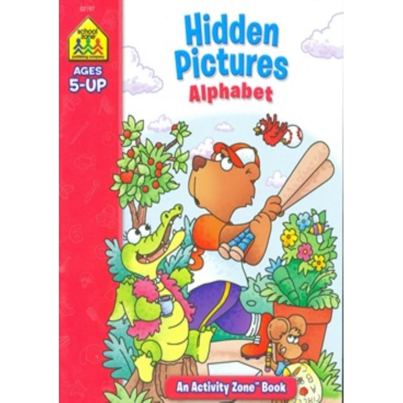 HIDDEN PICTURES - ALPHABET - AGES 5-UP N/E