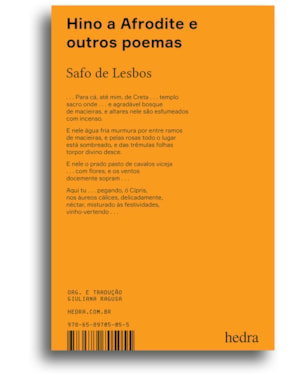 HINO A AFRODITE E OUTROS POEMAS (BILÍNGUE)