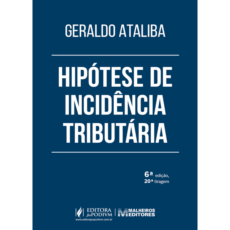 HIPÓTESE DE INCIDÊNCIA TRIBUTÁRIA - 2026