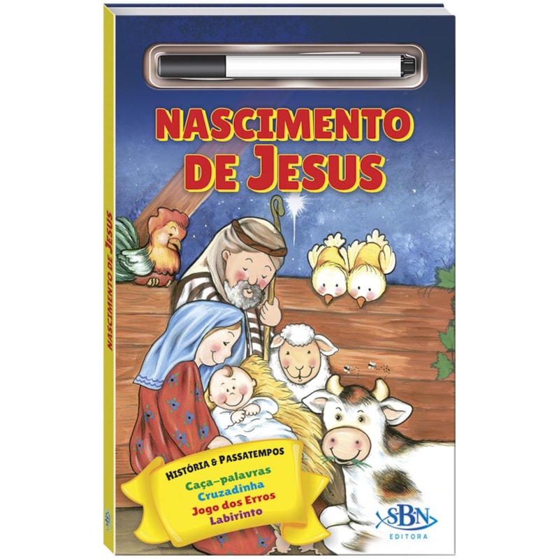 HISTÓRIA BÍBLICA E PASSATEMPOS-ESC.APAGUE: NASCIMENTO
