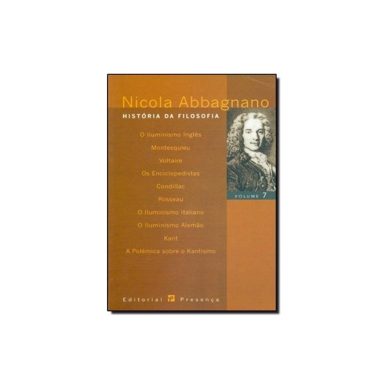 HISTORIA DA FILOSOFIA - VOL. 07