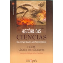 HISTÓRIA DAS CIÊNCIAS