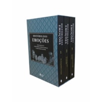 HISTÓRIA DAS EMOÇÕES - CAIXA COM 3 VOLUMES