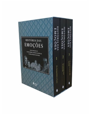 HISTÓRIA DAS EMOÇÕES - CAIXA COM 3 VOLUMES