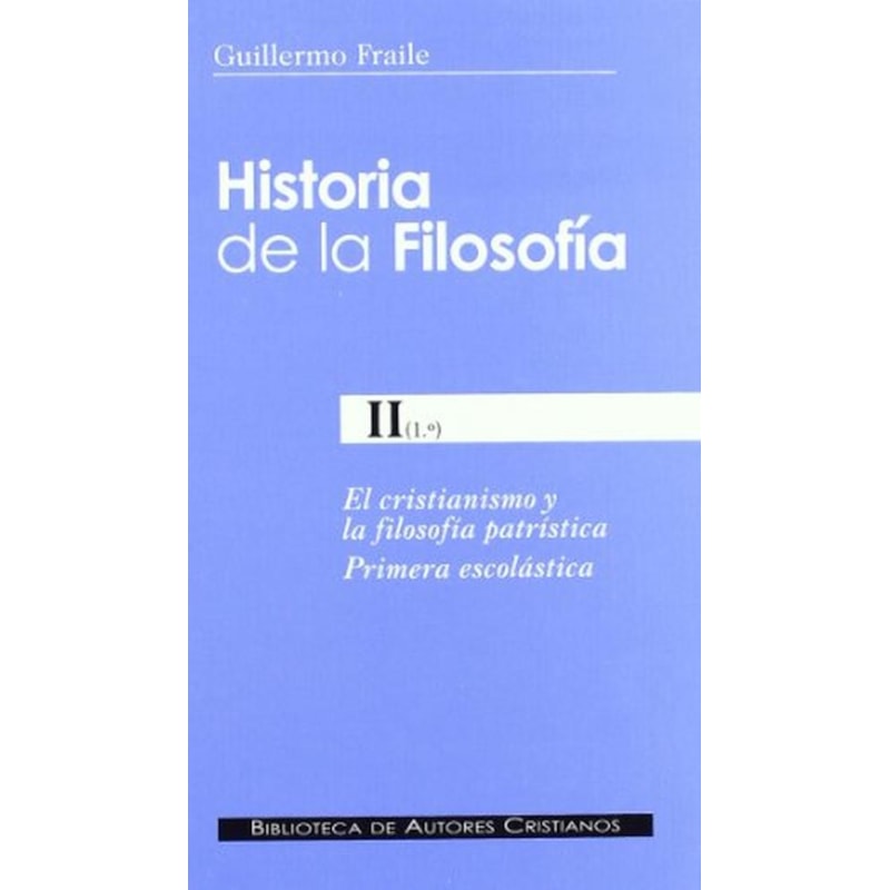 HISTORIA DE LA FILOSOFIA II - I - 1ª
