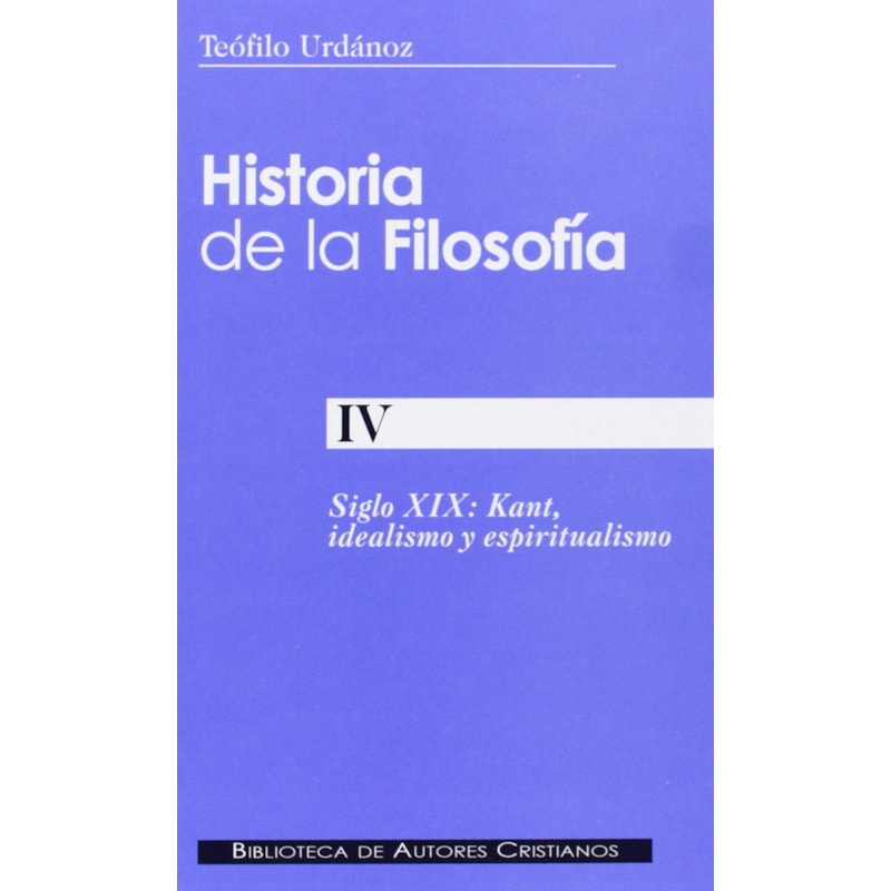 HISTORIA DE LA FILOSOFIA IV - 1ª