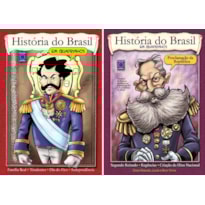 HISTÓRIA DO BRASIL EM QUADRINHOS (COLEÇÃO - 2 VOLUMES)