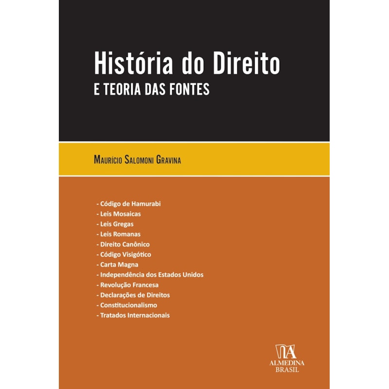 História do Direito e Teoria das Fontes