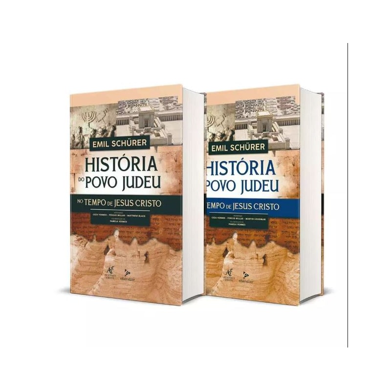 Historia do Povo Judeu No Tempo de Jesus Cristo - Emil Schurer - Vol 3 e 4