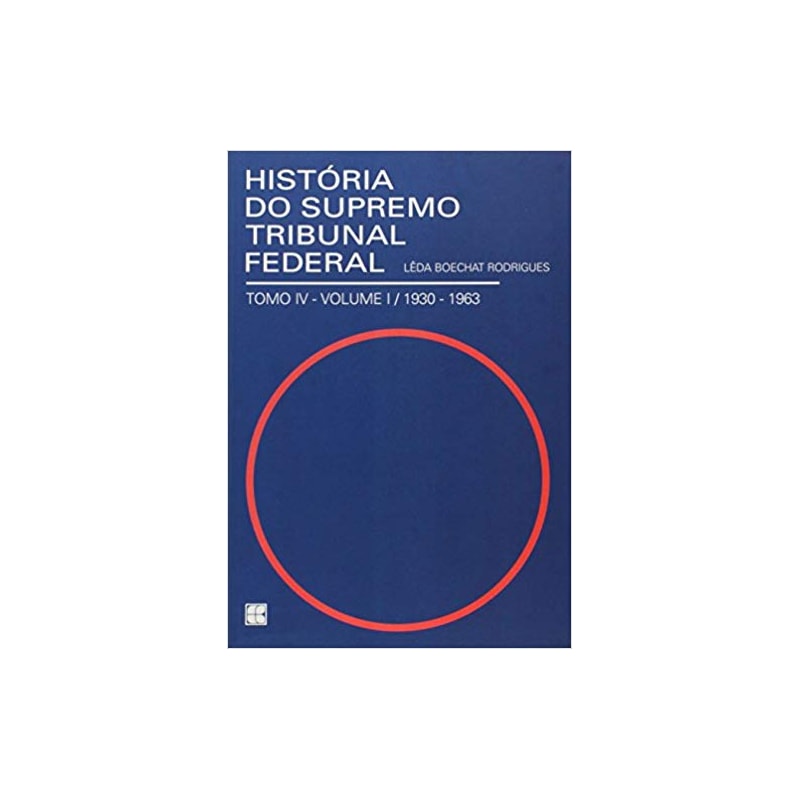 HISTORIA DO SUPREMO TRIBUNAL FEDERAL - 1ª