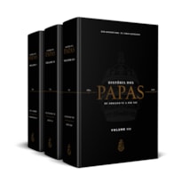 HISTÓRIA DOS PAPAS (3 TOMOS)