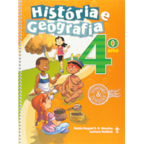 HISTORIA E GEOGRAFIA 4º ANO COLECAO INTERAGIR E CRESCER - 1