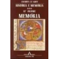 HISTÓRIA E MEMÓRIA - VOL. 2 - MEMÓRIA