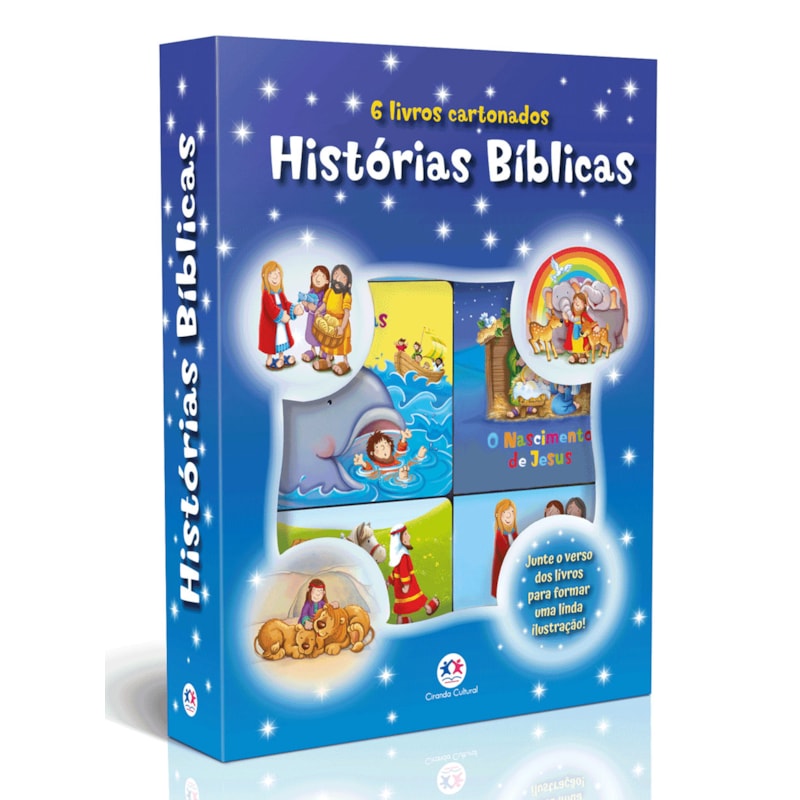 HISTÓRIAS BÍBLICAS - BOX COM 6