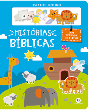 HISTÓRIAS BÍBLICAS - COM ADESIVOS EM FELTRO