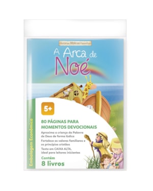HISTÓRIAS BÍBLICAS FAVORITAS-KIT C/8 UND