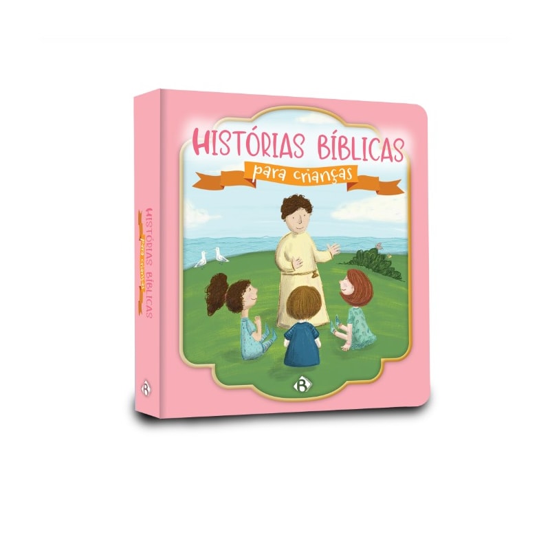 HISTÓRIAS BÍBLICAS PARA CRIANÇAS - (CAPA MENINA ALMOFADADA)