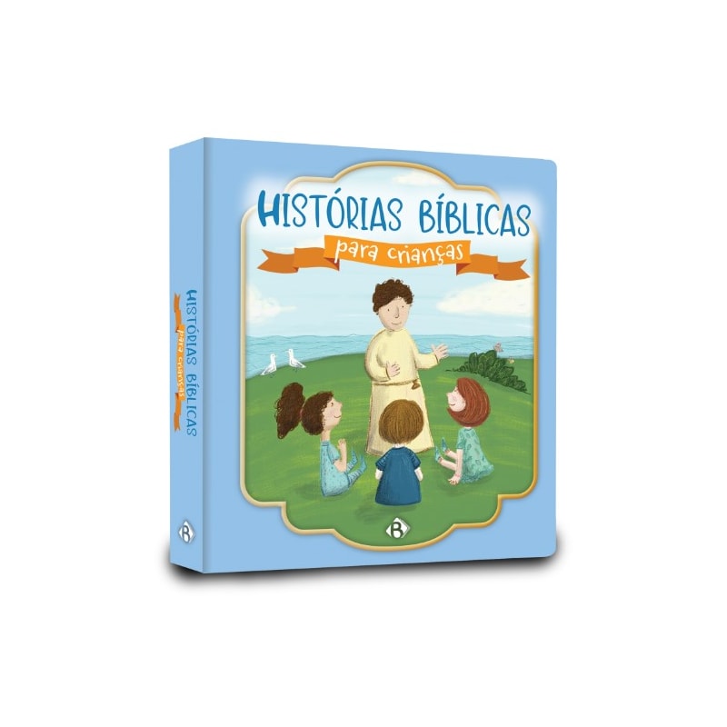 HISTÓRIAS BÍBLICAS PARA CRIANÇAS - (CAPA MENINO ALMOFADADA)