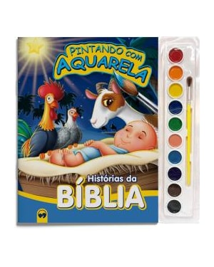 HISTORIAS DA BIBLIA - PINTANDO COM AQUARELA
